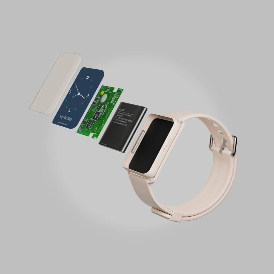 Smartwatch Exploded View